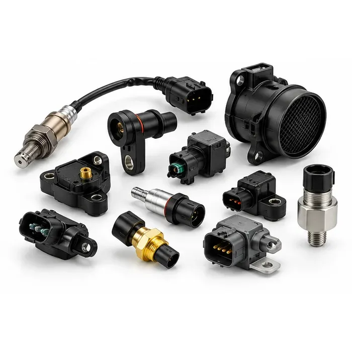 Sensores y componentes eléctricos